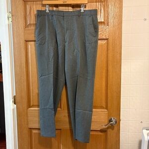VINTAGE 70s Levis Action Slacks Dress Pants Mens 40x30 Gray Grey Polyester Retro